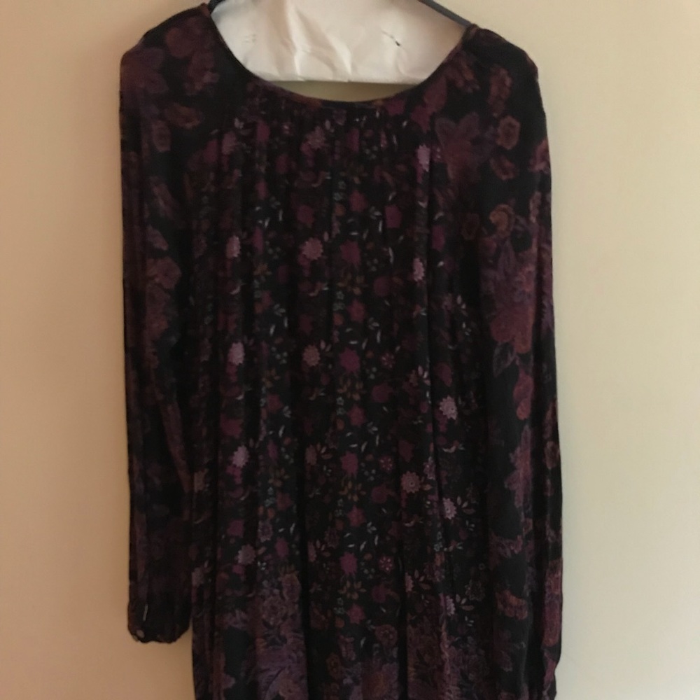 Free People Floral Flowy Dress - Picture 4 of 4